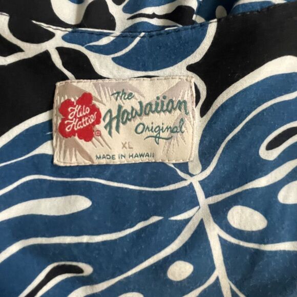 Hilo Hattie Hawaiian Dress Maxi Tropical Floral Print Viscose USA Made XL - Picture 3 of 8
